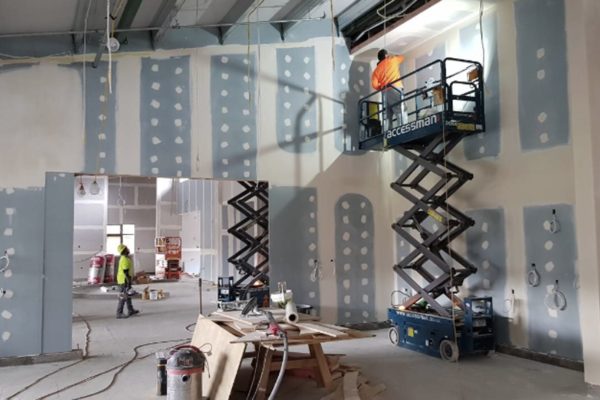 Christchurch commercial interior painting & plastering services